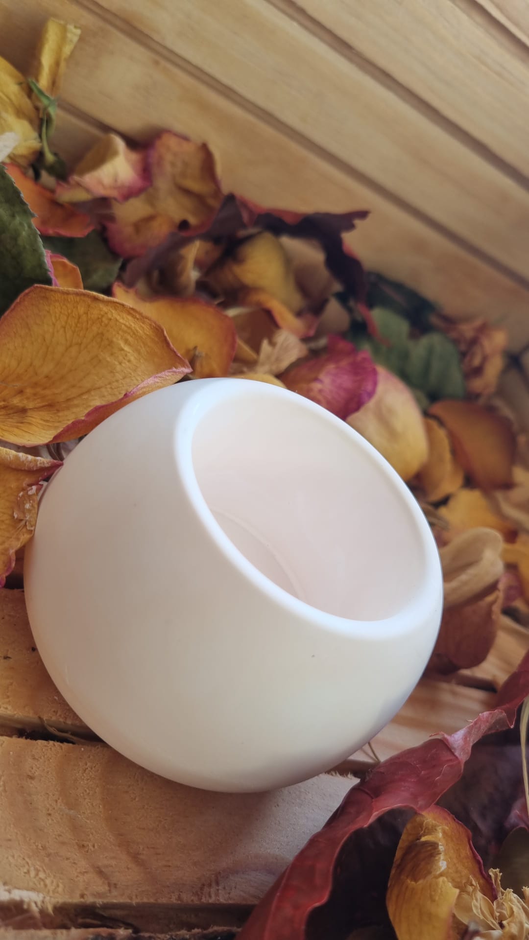 Petit pot de rangement rond en céramique marbrée – pot décoratif artisanal fait main – idée cadeau unique