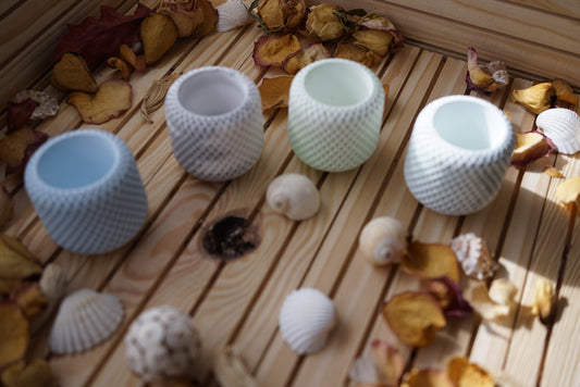 Plateau déco salle de bain ou chambre + pot à pinceau maquillage