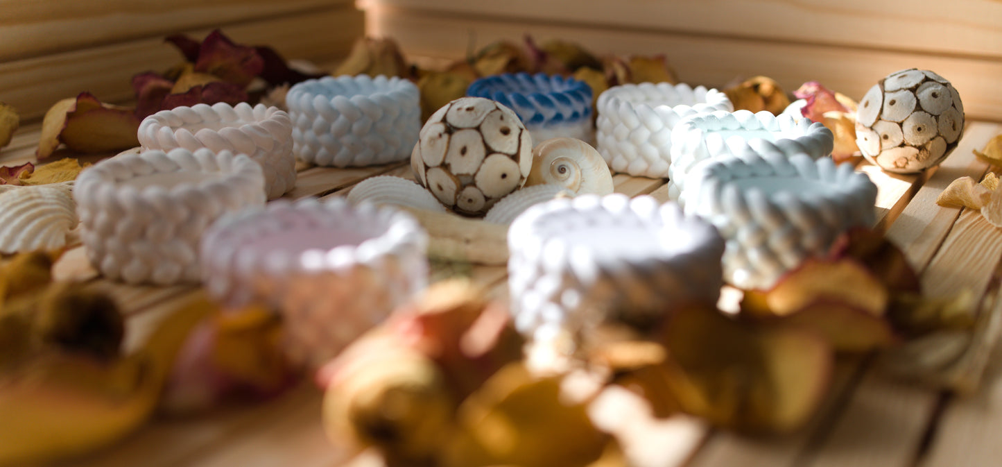 Bougeoir “Corde” en Céramique– Artisanat & Originalité