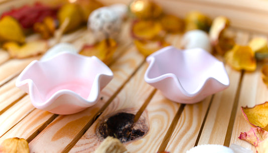 Bougeoirs originaux en forme de coquillage