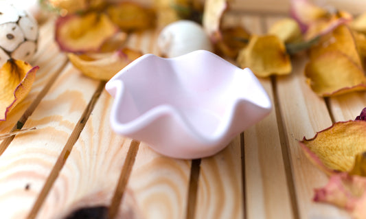 Bougeoirs originaux en forme de coquillage