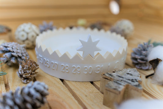 Calendrier perpétuel en forme de coupelle