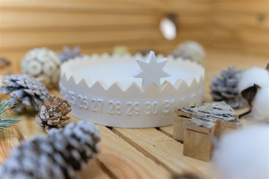 Calendrier perpétuel en forme de coupelle