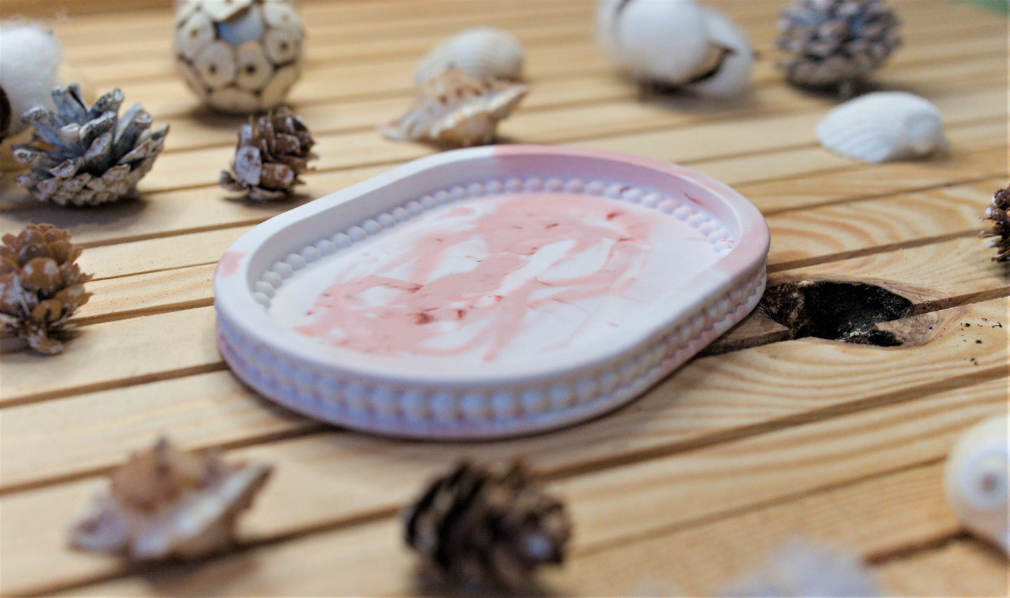 Tablette Vide-poche en céramique artisanale – Pièce personnalisable