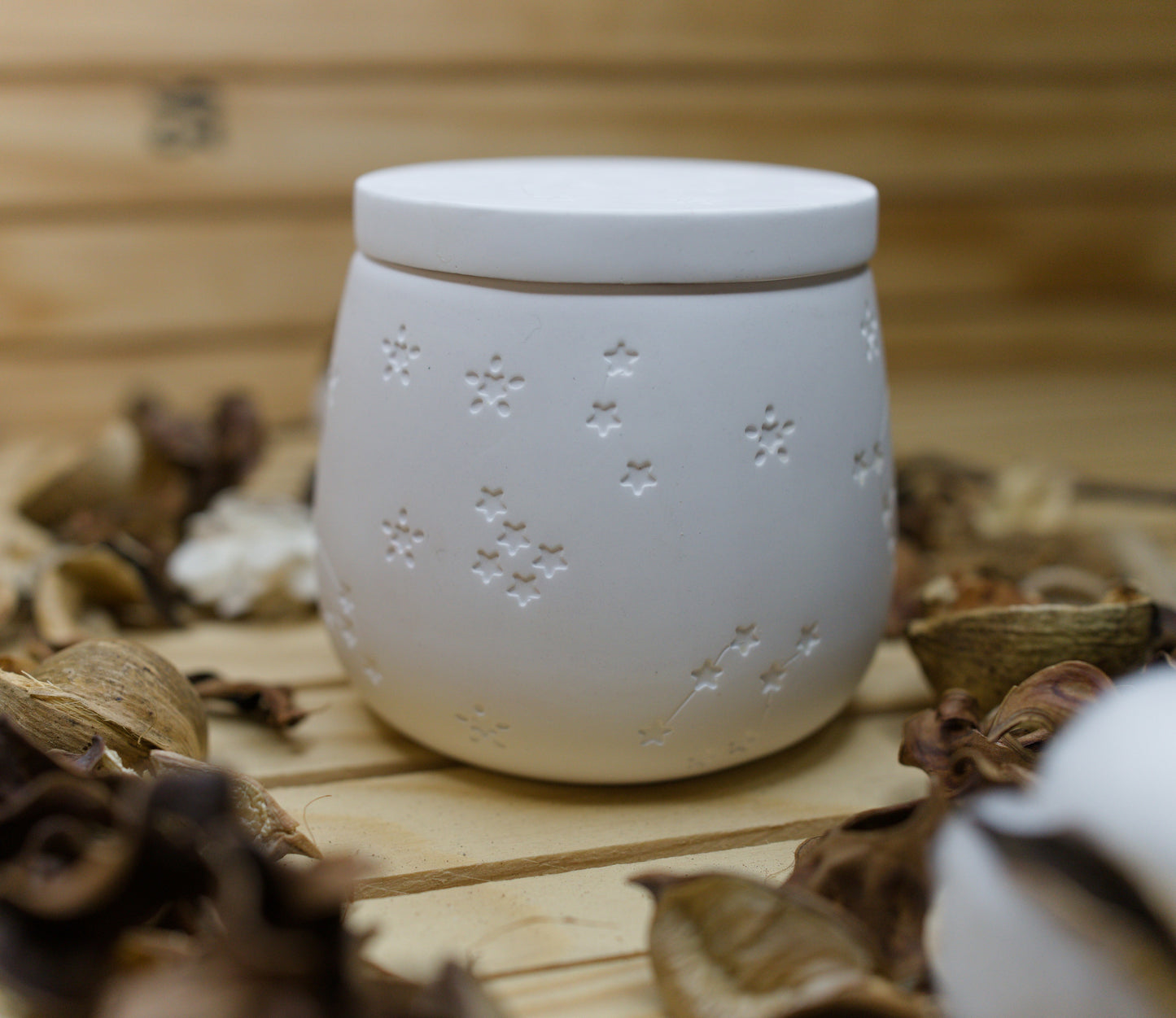 Pot Étoile en Céramique – Création artisanale faite main