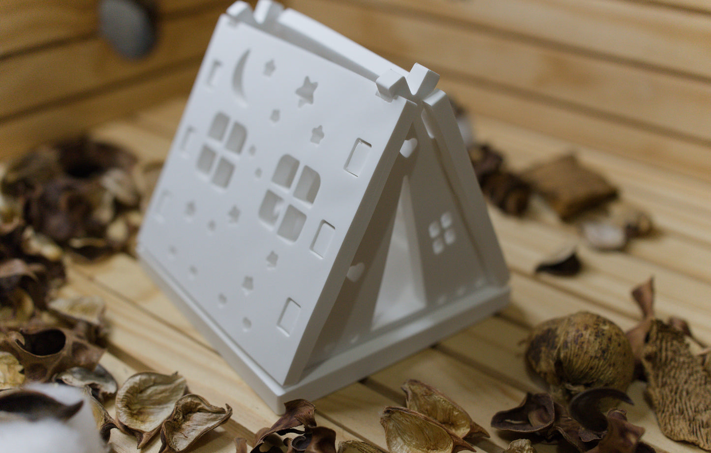 Tipi de Noël en céramique – Esprit hivernal