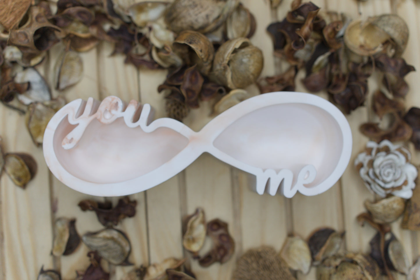 Bougeoir infini “You & Me” – Céramique artisanale