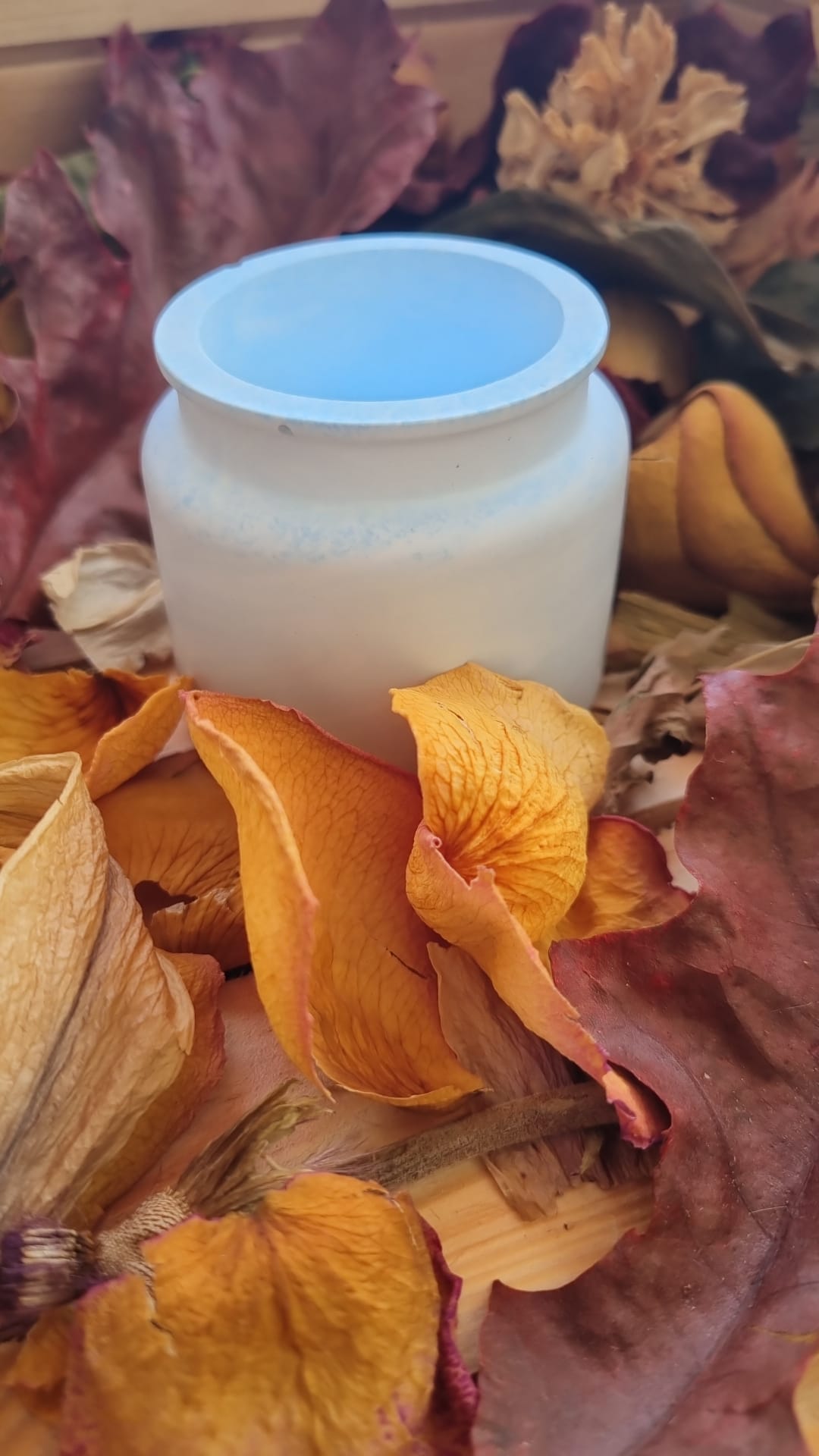 Pot en céramique 30 mL avec couvercle – Idéal pour crème, baume et cosmétiques faits maison