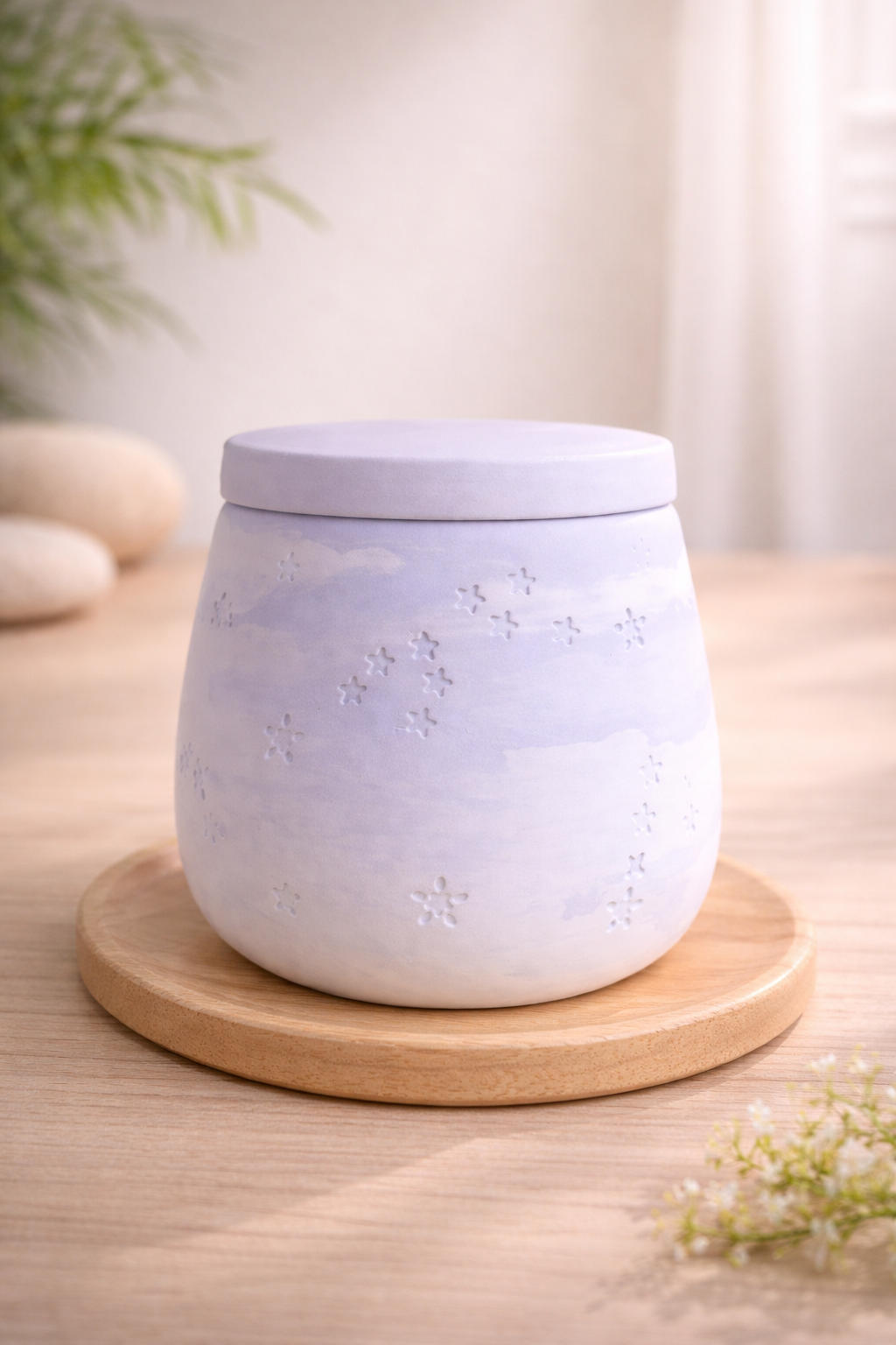 Bougie Étoiles – Fleur de Maquis
