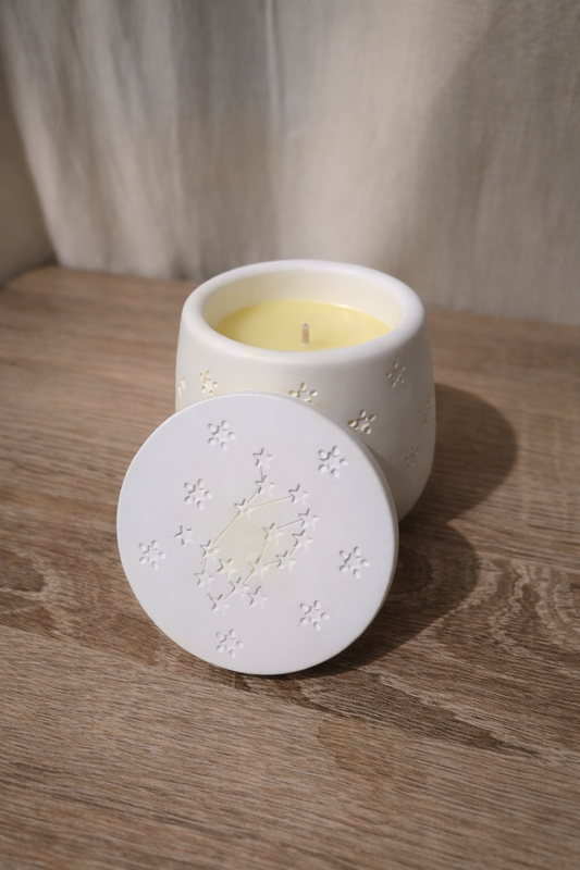 Bougie Étoiles – Ambre gris